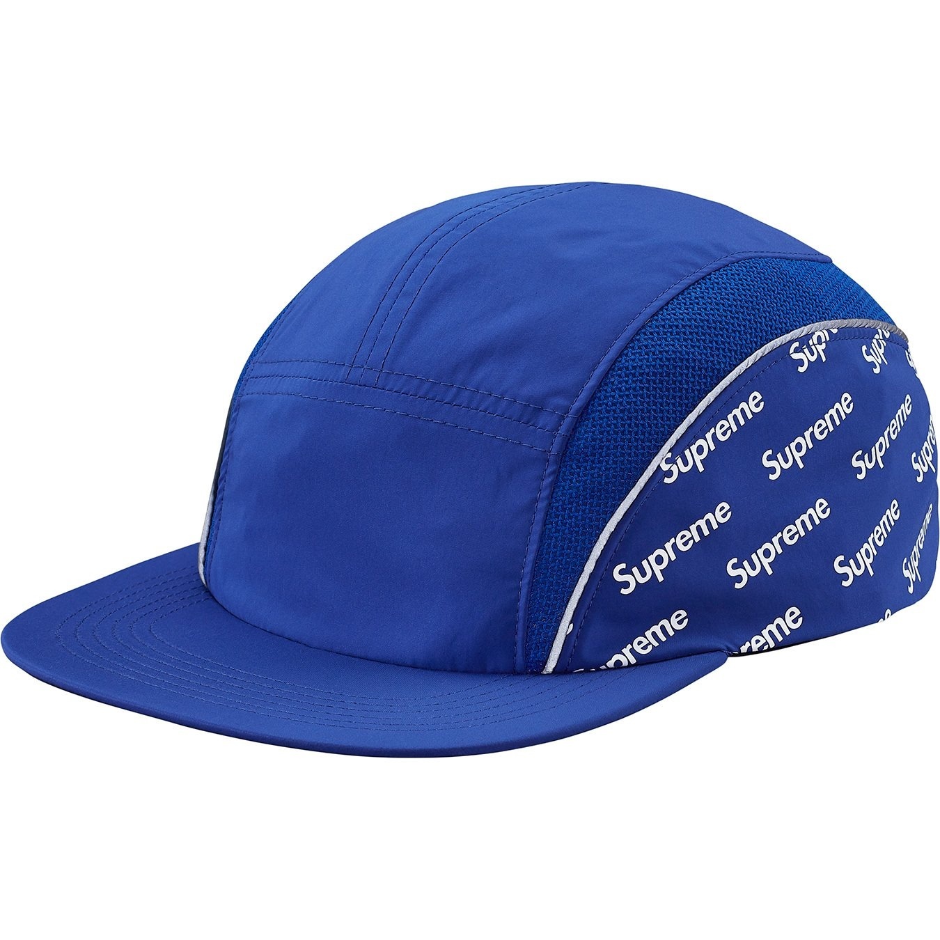 Diagonal Logo Side Panel Camp Cap view 3